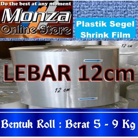 

PLASTIK SEGEL 12CM x 50M ( Shrink Film )