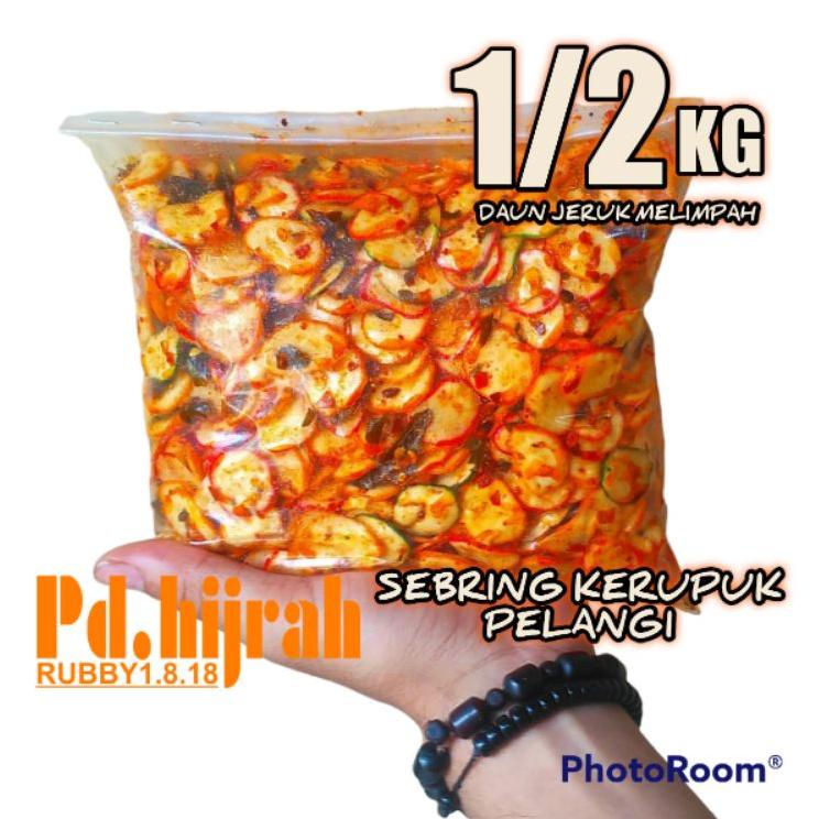 

Pesan aja--SEBRING/SEBLAK KERING/SEBRING PEDAS AROMA DAUN JERUK 500gr
