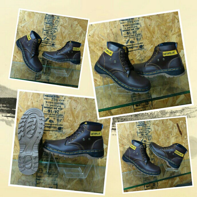 Sepatu Safety Low Boots Caterpillar Terbaru