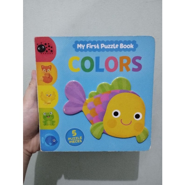 My First Puzzle Book Colors (Preloved)