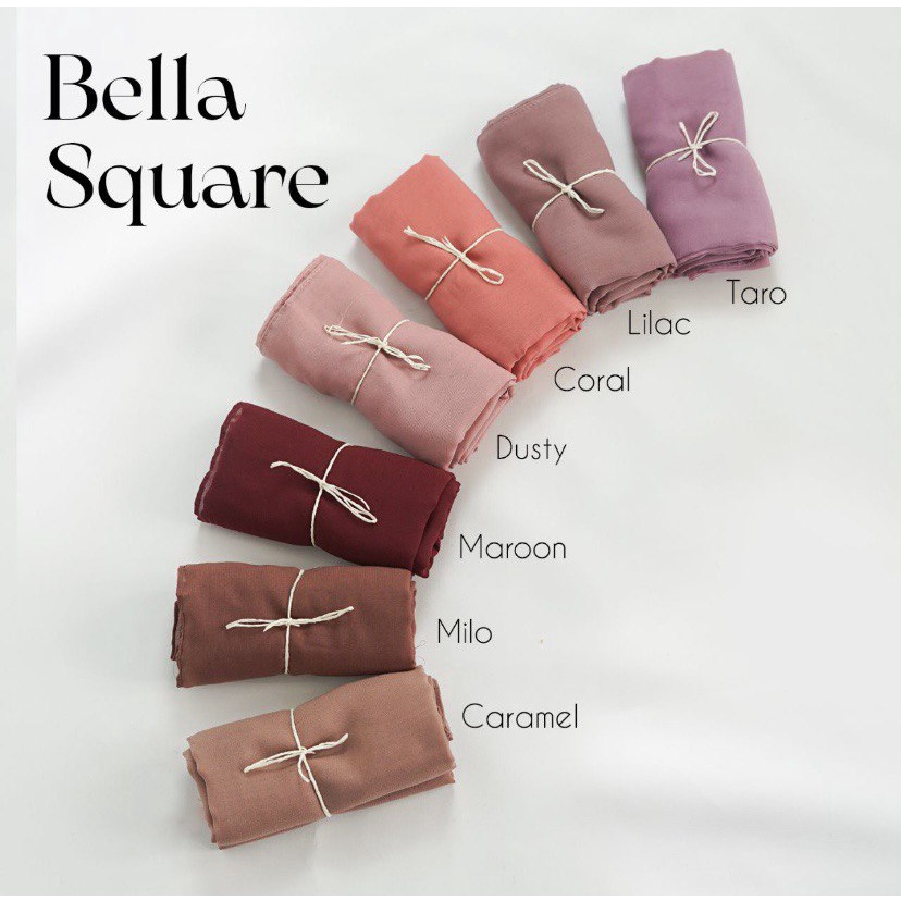 Hijab Segi Empat Bella Square Payet / Jilbab Kondangan Kekinian KELLY