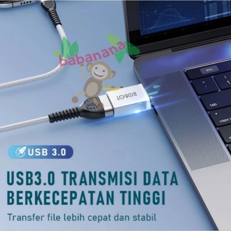 Robot RT-OTG04 Type-C to USB 3.0 adapter otg charger data converter