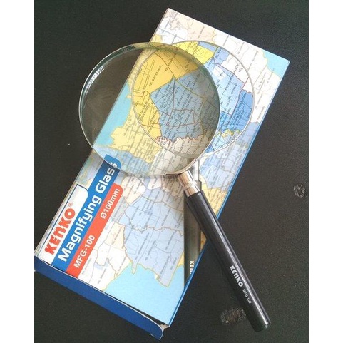 

Kaca Pembesar Lup Kaca Magnifier Glass 100Mm Kenko Mfg-100