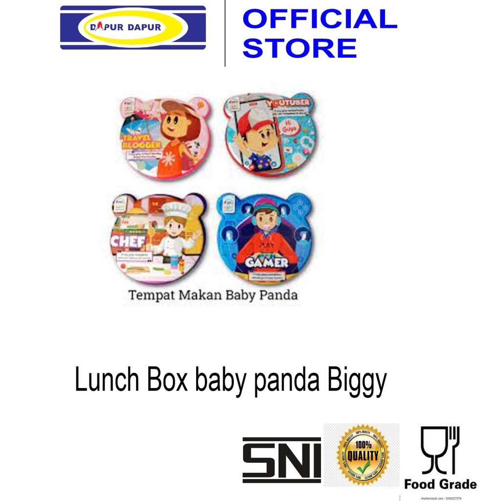Lunch Box baby panda Biggy