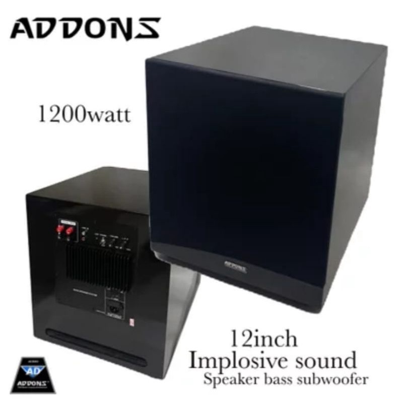 Speaker Subwoofer bass addons adb 12 12 inch implosive sound