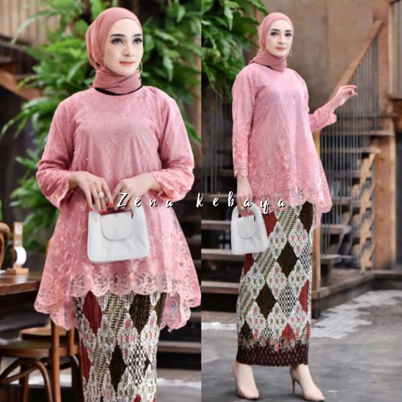 KEBAYA RINJANI TILLE SETELAN KEBAYA MODERN KEBAYA WISUDA