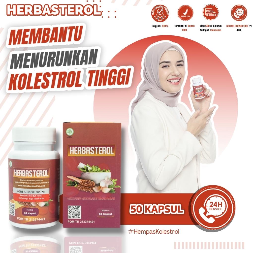 Jual Herbasterol Berkhasiat Untuk Penurun Kolesterol Dan Lemak Darah