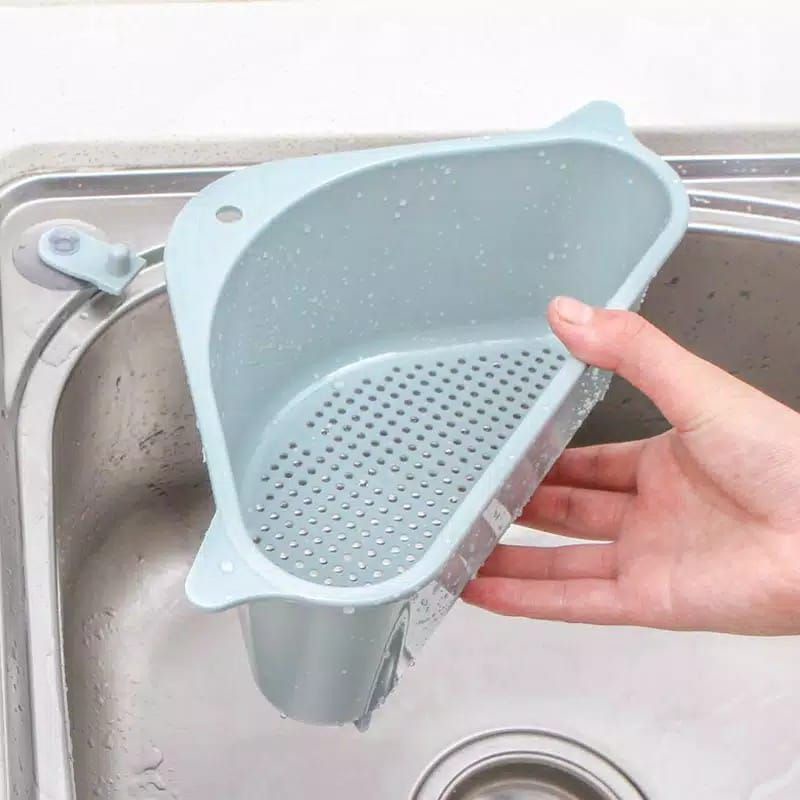 hokkiterus21 ⭐⭐⭐⭐⭐ TRIANGLE RAK SARINGAN rak segitiga rak wastafel saringan sampah wastafel