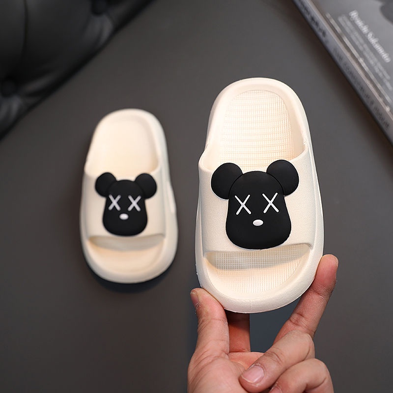 TOPGROSIR LV0167 Sandal Anak Import Motif Bear/Fashion Anak Bahan Karet