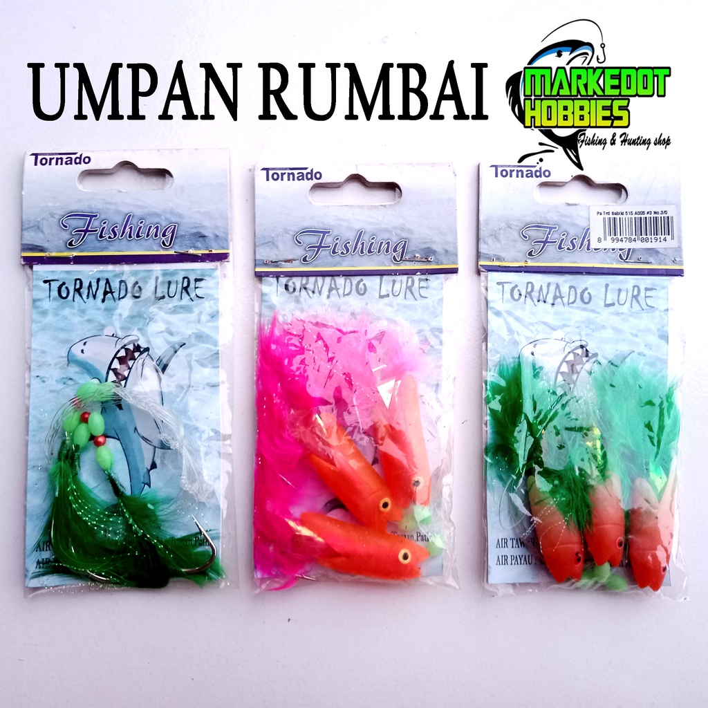 Umpan pancing rumbai lumut sintetis