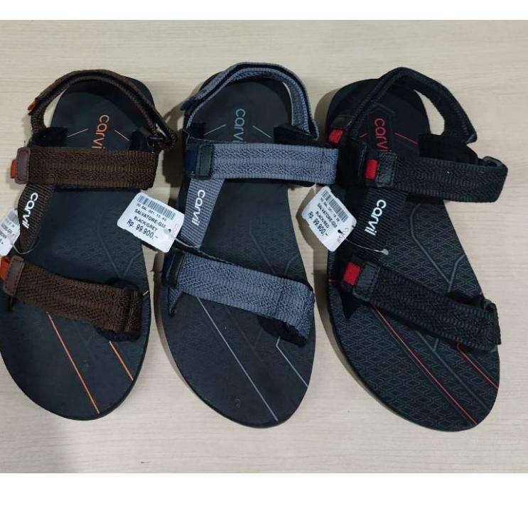 [PRODUK KMGWY] Carvil Sendal Gunung Pria Carvil Original Sandal Gunung Cowok Dewasa Hiking Ringan Aw