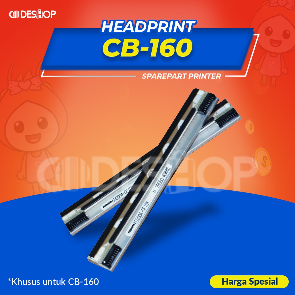 Headprint Sparepart Printer Barcode Codeshop CB-160BT