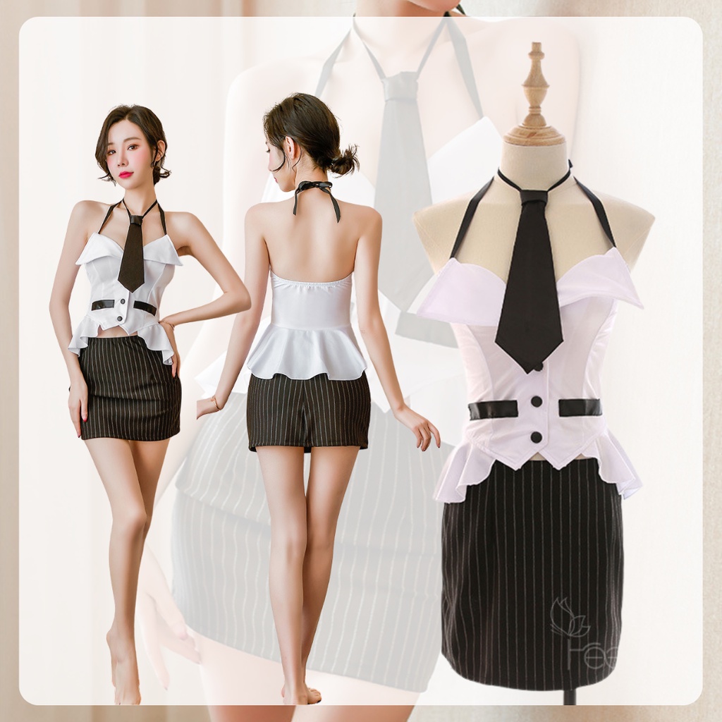 QQ1421 QQ1424 Sexy Lingerie Lingeri Costume SECRETARY / SEXY TEACHER - Lingerie by Sexy Kisser