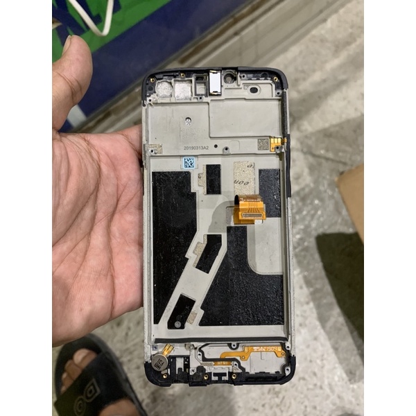 LCD Ori Copotan +frame Oppo A3s CPH1853 Normal