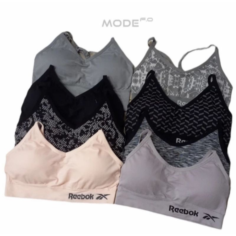 Sport Bra Reebok Original Motif Mix