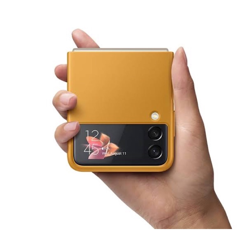 Case Samsung leather cover Galaxy Z Flip3 Flip 3 5G ORIGINAL