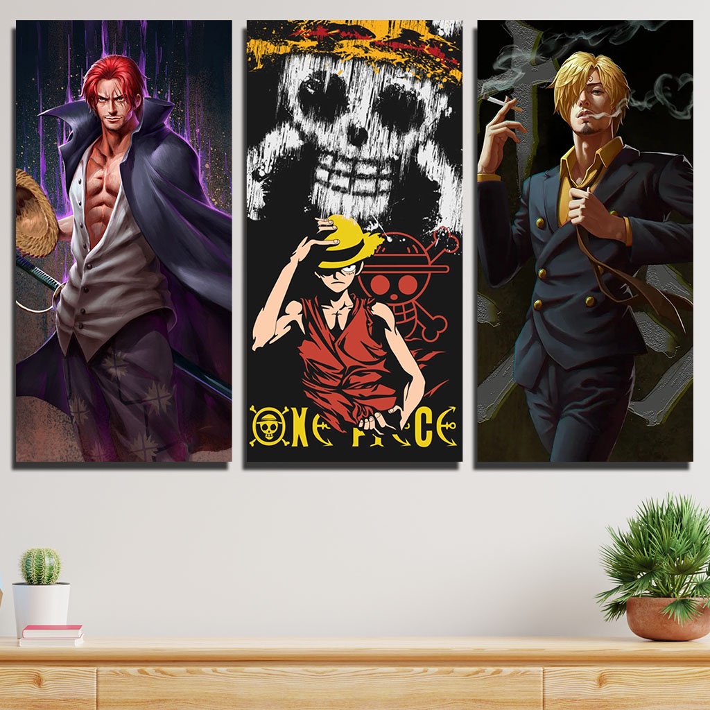 Jual Hiasan Dinding Anime One Piece WallDecor Hiasan Kamar Aesthetic