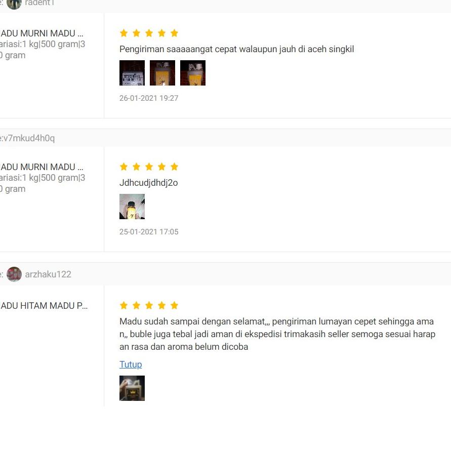 

limited Edition✔️MADU MURNI MADU ASLI MADU HUTAN ASLI KALIMANTAN MADU MADU MULTIFORA|KD7