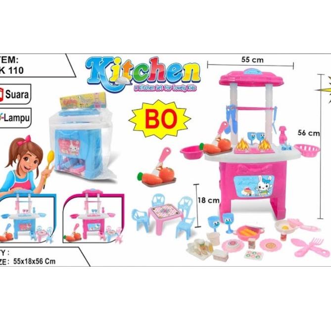 PL.18Oc22υ ▫ MAINAN MASAK SET DAPUR CILIK KITCHEN SET kompor mini FK111