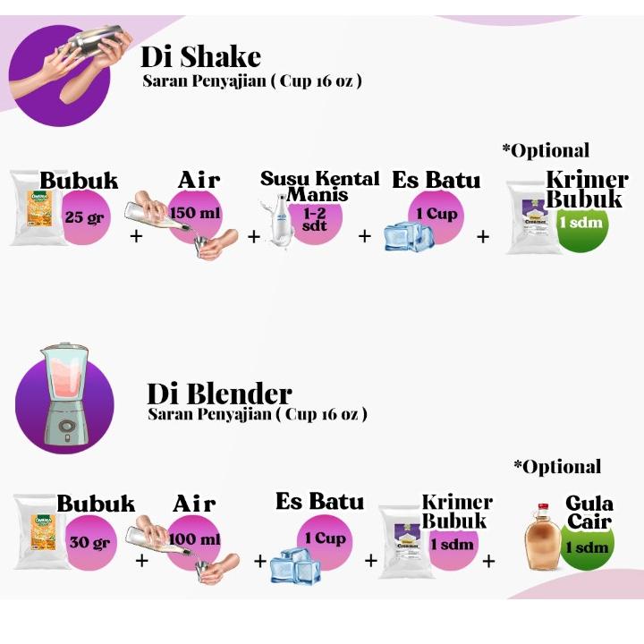 

✨Terbaru✨ Bubuk Minuman Rasa Permen Karet Viral/ Pink Bubble 1 KG Omura Blend !!!