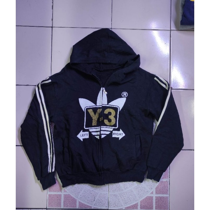 Jaket zipper hoodie Y3 Adidas sweater hoodie adidas