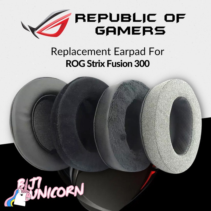 Earpad Earcup Ear Cushion ROG Strix Fusion 300 Fusion-300 Busa Pad