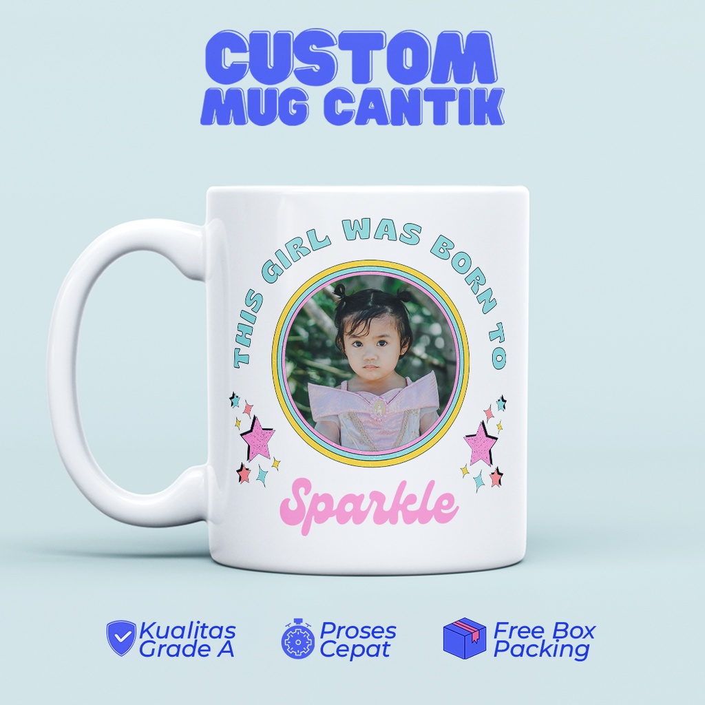 Jual Kado Mug Custom Foto dan Nama, Custom Mug Foto dan Nama, Mug