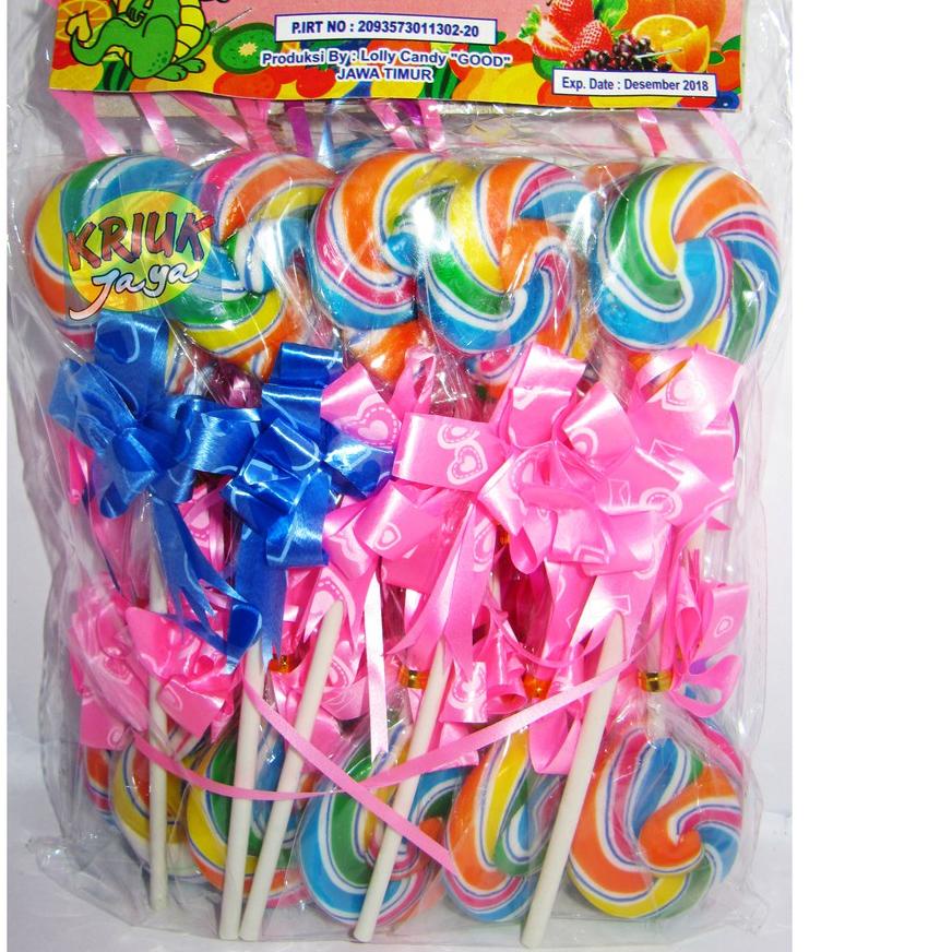 

10.10 Product HOT Permen LOLIPOP Warna Warni grosir