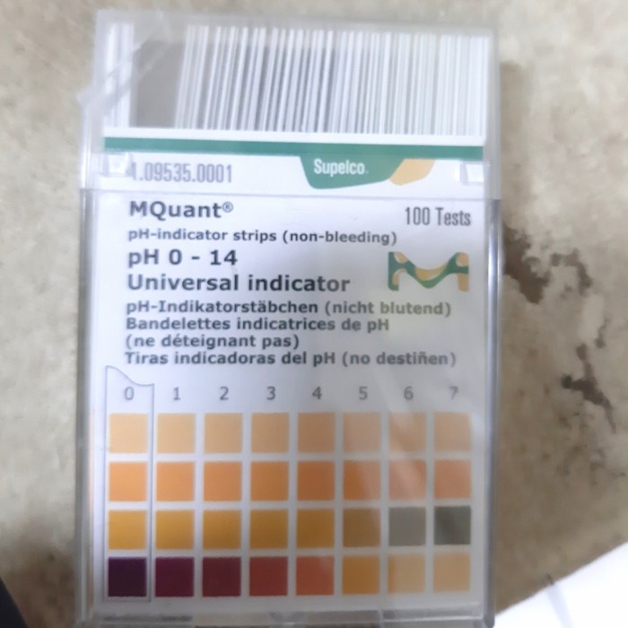 pH Indikator strip Universal Merck 1.09535.0001 kertas pH