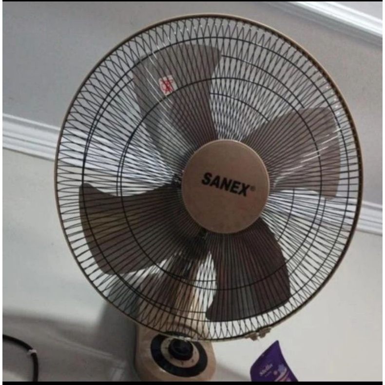 wall fan besi 18 inci SANEX FW 1879 - kipas angin dinding besar - garansi 2 tahun