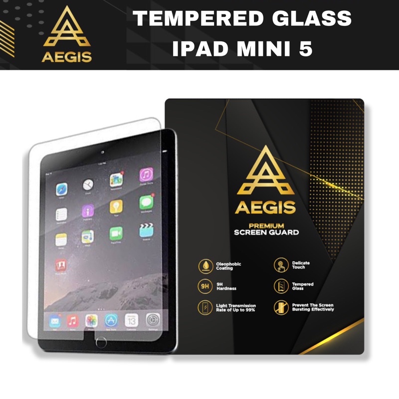 Tempered Glass Clear IPAD MINI 5 Aegis