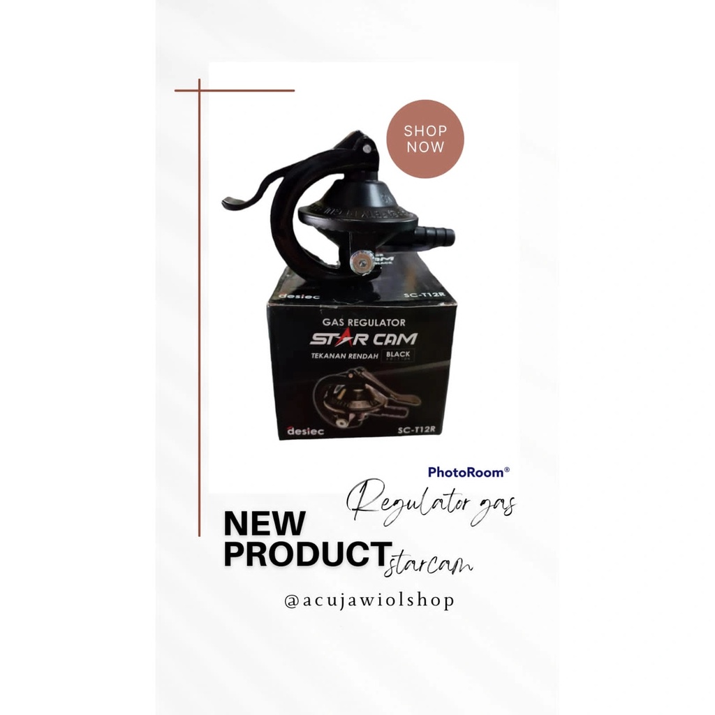REGULATOR GAS ANTI BOCOR STARCAM