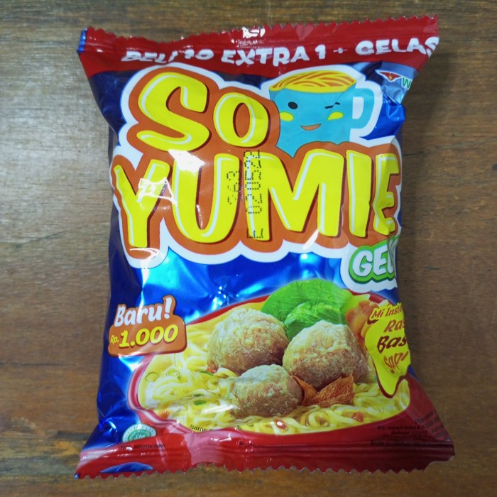 

TERLARIS SO YUMIE 30GR VARIAN RASA - BASO SAPI