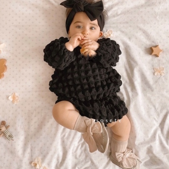 Little Sosete Bonita &amp; Bow Shoe Series - Kaos Kaki Bayi Bayi Pita Lucu Newborn Socks Kaus Baby Ribbon Photoshoot Antislip