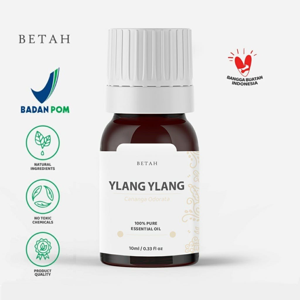 Betah Ylang Ylang Essential Oil Minyak Essensial Atsiri Aroma Terapi EO Diffuser Difuser Humidifier