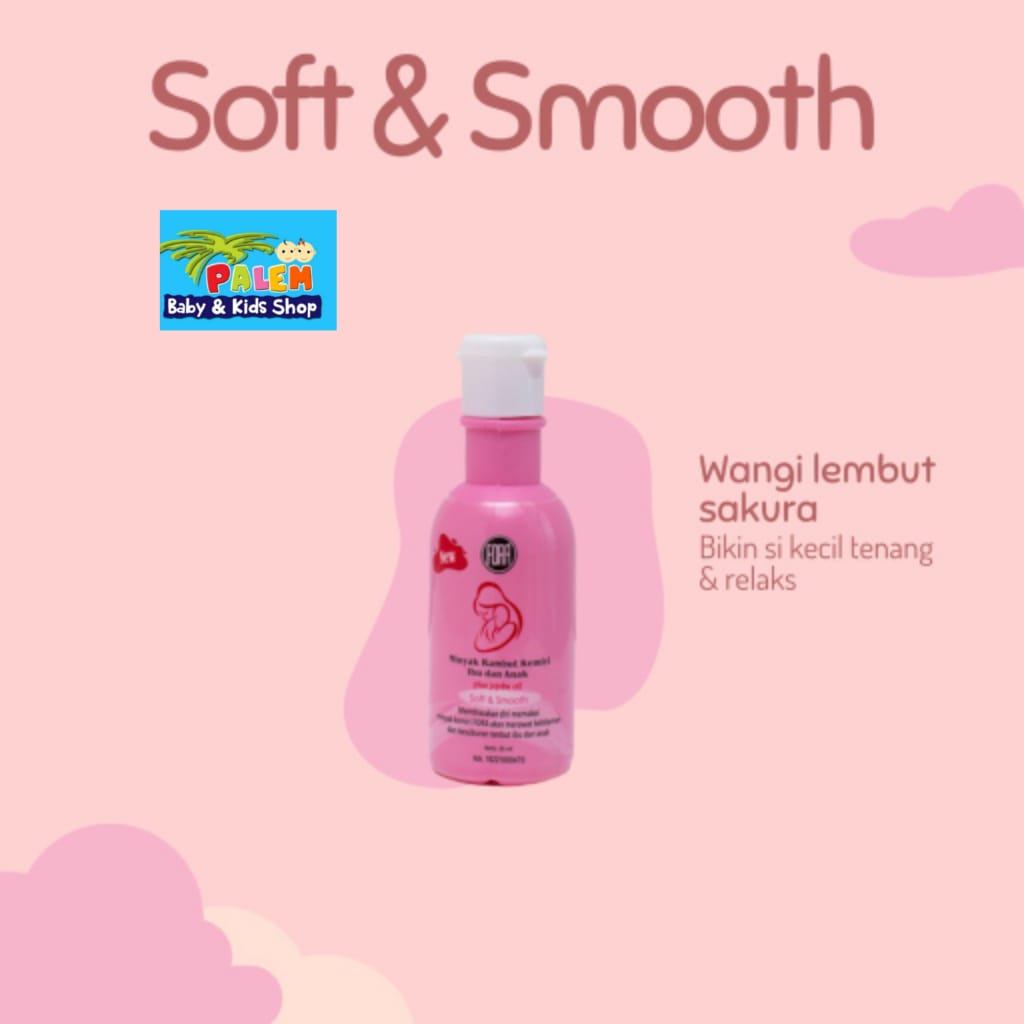 Minyak Kemiri Plus Jojoba Oil FORA Penyubur Penumbuh Rambut Bayi Anak Balita 65 ml free bubble