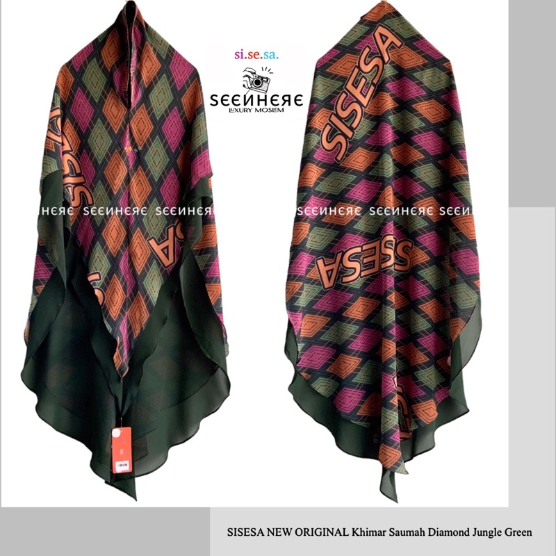 SISESA NEW ORIGINAL GUARANTEED - Khimar Saumah Diamond
