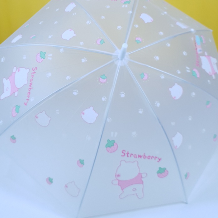 PAYUNG LIPAT ANAK KARAKTER HELLO KITTY LUCU KOREA PEREMPUAN UMBRELLA KIDS MOTIF UNIK IMPORT LF2