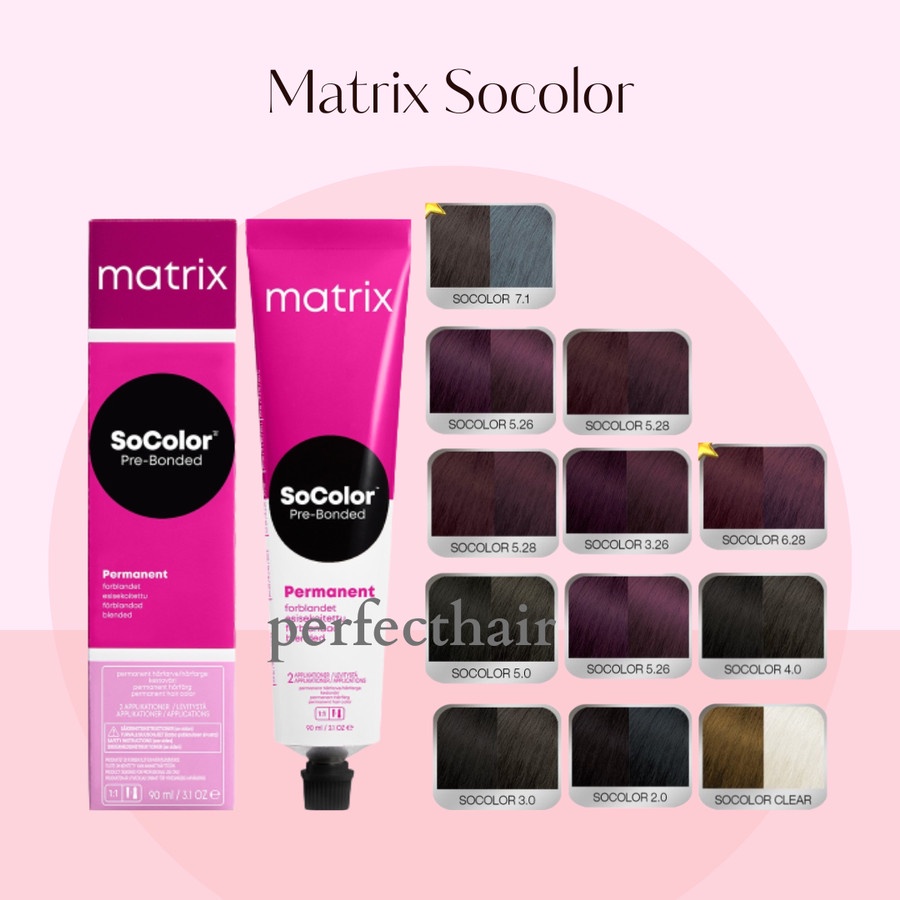 Matrix socolor / Matrix cat pewarna rambut Permanen