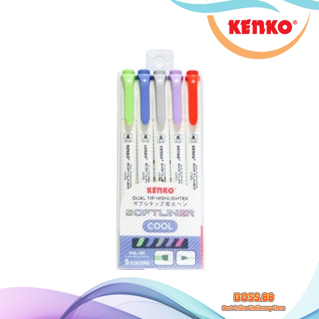 

HIGHLIGHTER / PENA SOROT KENKO DUAL TIP HSL-6C