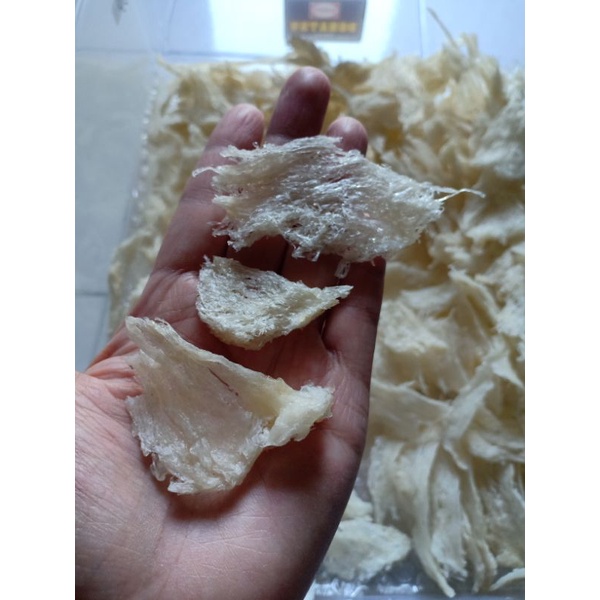 

sarang burung / walet kalimantan / bersih / cuci alami / patahan kecil / 10gram