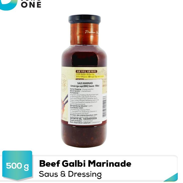 

Makin laris--Chung Jung One - Beef Galbi Marinade Sauce 500 gr