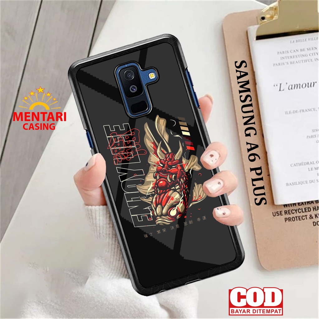 Case SAMSUNG A6 PLUS CASING SAMSUNG A6 PLUS [ JPN ] Mentari casing case hp kondom hp case custom cas