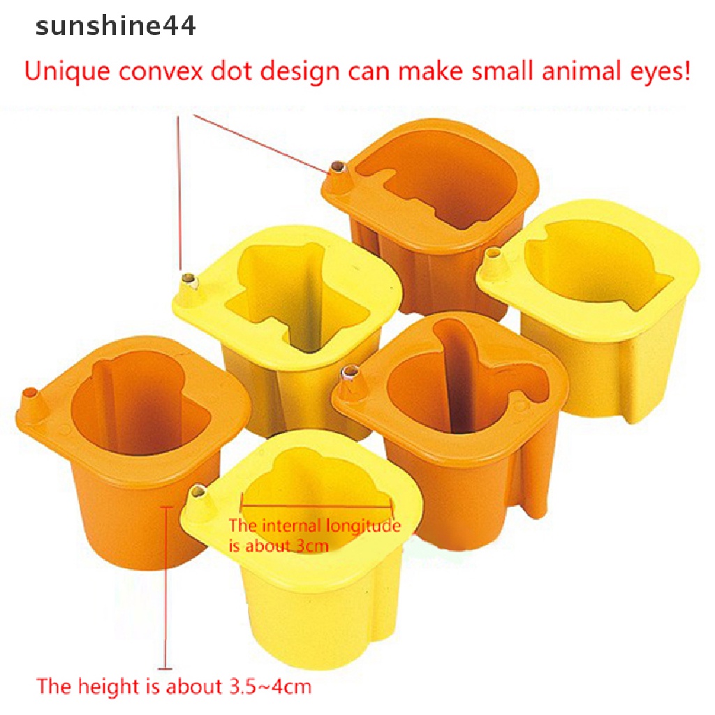 Sunshine Cetakan Kue / Biskuit / Roti / Sandwich Bentuk Kartun Hewan