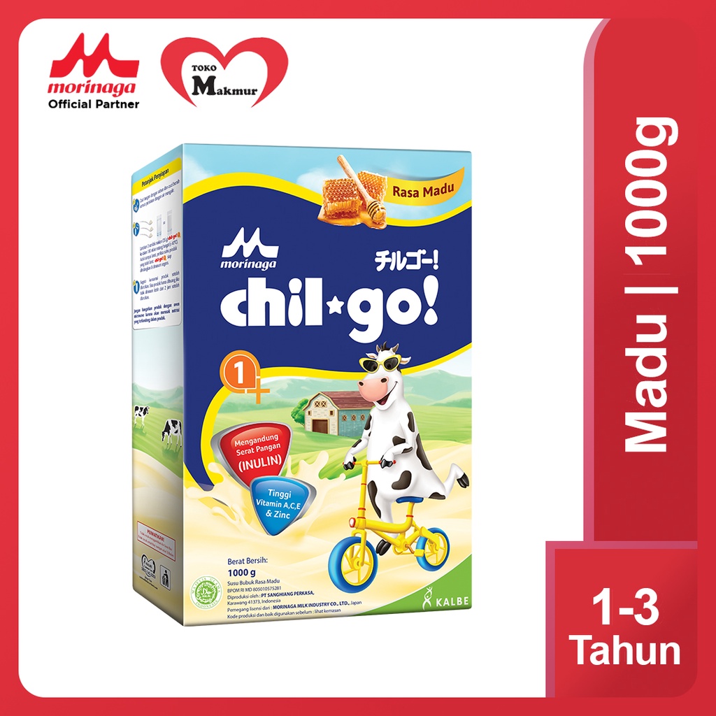 Chil Go 1+ Madu / Vanila  1000gr / Toko Makmur Online