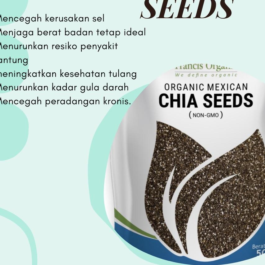 

EXCLUSIVE!Organic Mexican Chia Seeds 250gram|KD7