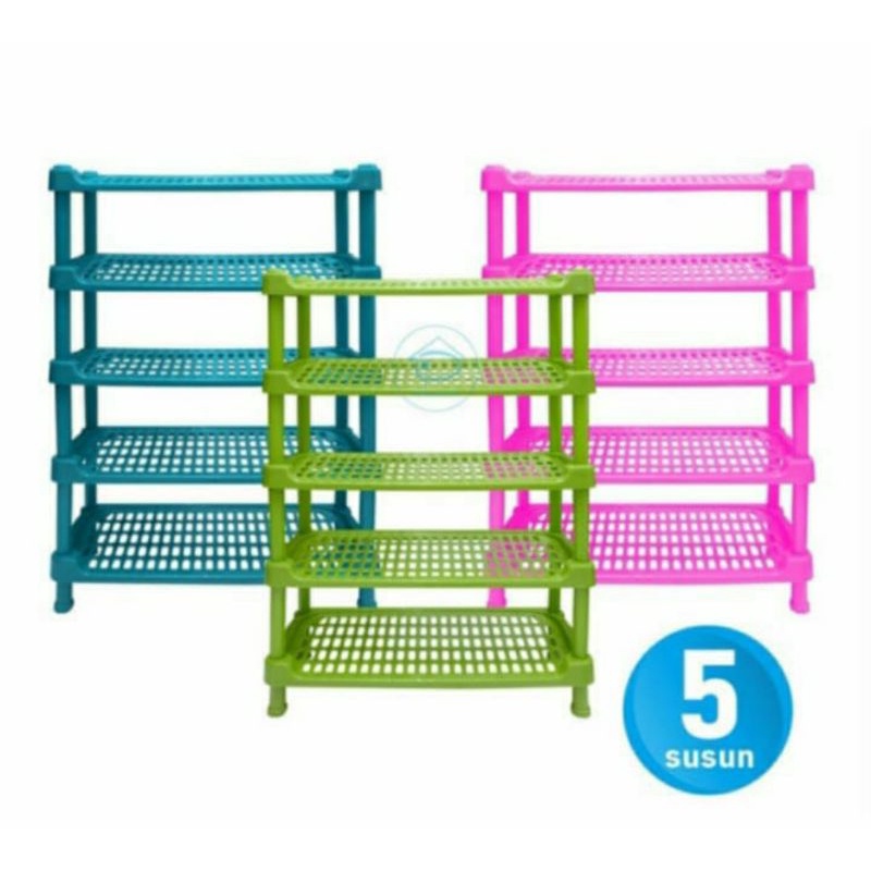 PLASTIK RAK SENDAL / SEPATU SUSUN 4
