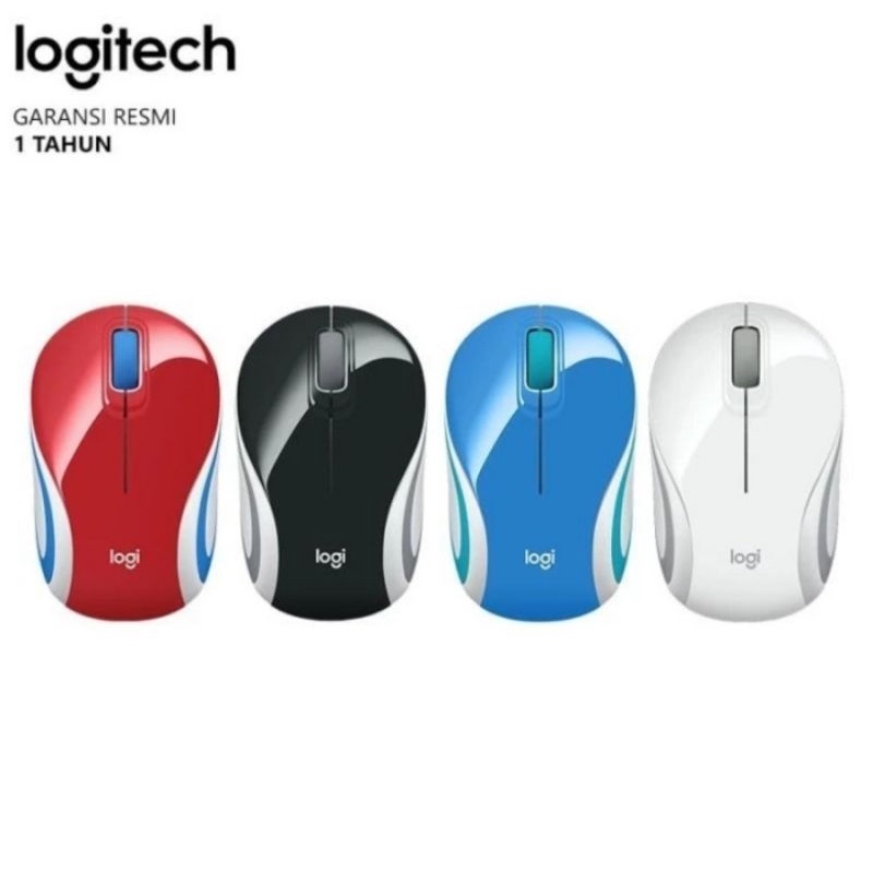 EP5W Mouse Wireless Logitech M187 Original Garansi Resmi 1 Tahun