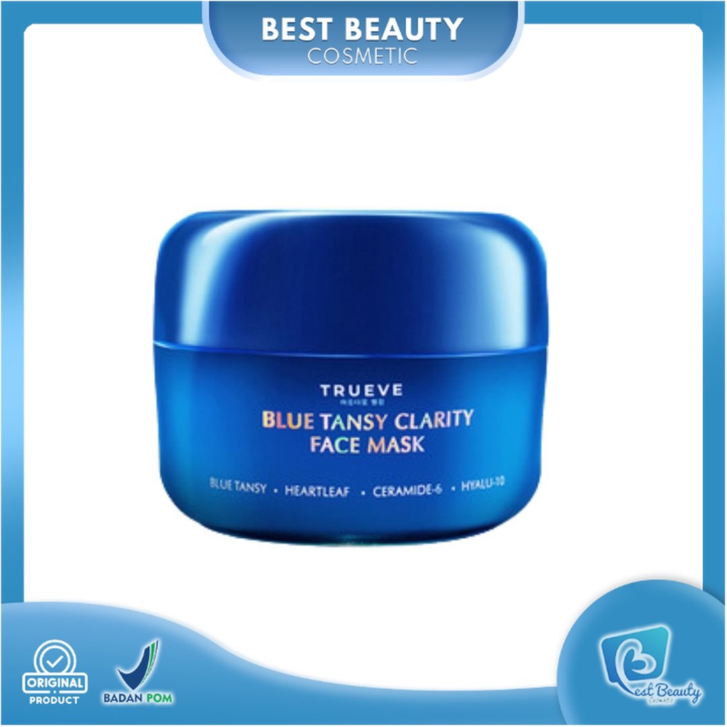 ★ BB ★ Trueve Blue Tansy Clarity Face Mask 50gr - Masker Wajah