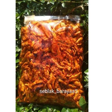 

Update--basreng baso goreng gurih stik pedas daun jeruk 1kg